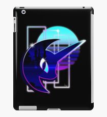 Retrowave Nightmare Nacht iPad-Hülle & Klebefolie
