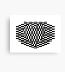 black Heart Canvas Print