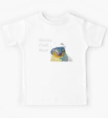Sassy Fish Nun Kids Tee