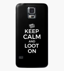 Funda/vinilo para Samsung Galaxy Mantenga la calma y el botín
