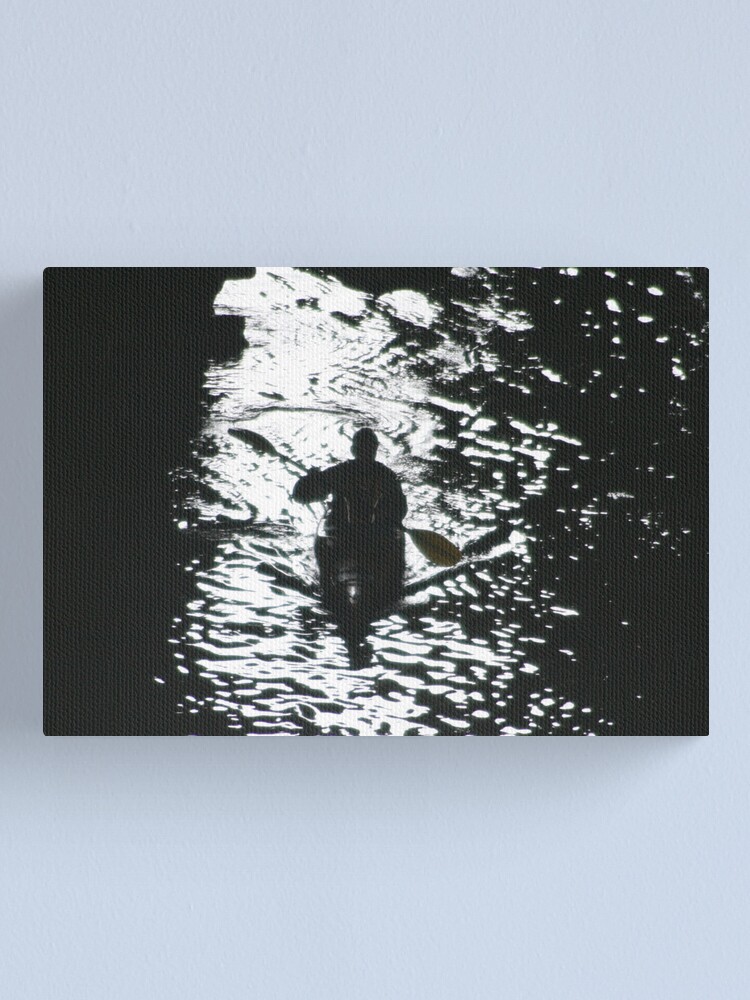 Alternate view of Into the abyss Canvas Print
