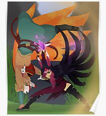 Surprise! Xayah and Rakan Poster