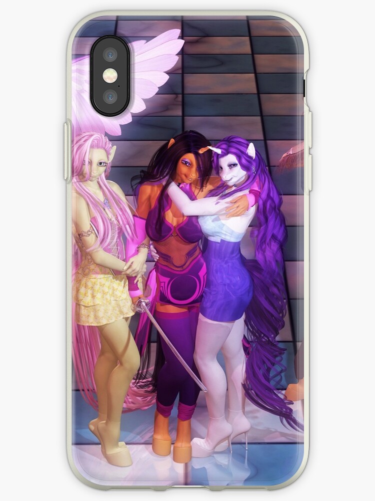 My Little Pony Rise Of The Anthros Wallpaper Iphone Case By Axel Doi