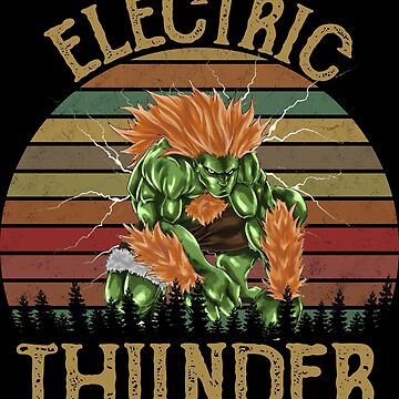 STREET FIGHTER 'Blanka Electric Thunder' enamel pin badge