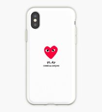 PLAY comme des GARÇONS iPhone Case
