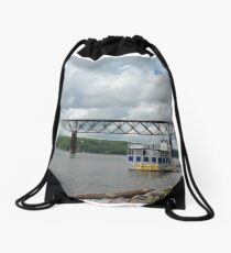 Poughkeepsie Railroad Bridge Drawstring Bag
