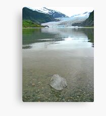 Glacier IceCube Canvas Print