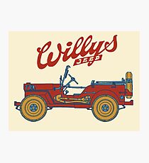 Willys-Overland MB 1941 Photographic Print