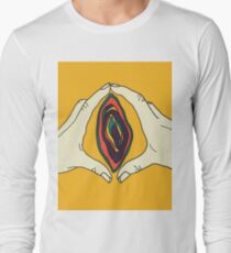 Vagina Vulva Art Long Sleeve T-Shirt