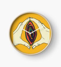 Vagina Vulva Art Clock