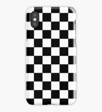 Checkered Black and White iPhone Case/Skin