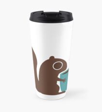 Squirrel Loves Coffee Travel Mug