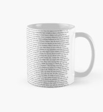 Every Lyric from Harry Styles Album Mug
