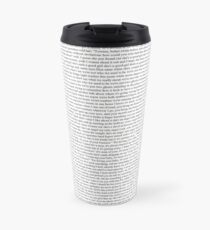 Every Lyric from Harry Styles Album Travel Mug