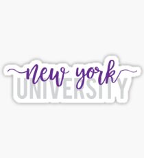 Pegatina NYU