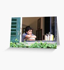 Call Me By Your Name - Timothée Chalamet Greeting Card