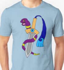 Ekans and Honedge - Snake and Dagger Unisex T-Shirt
