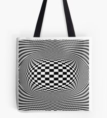 Optical Illusion, Visual Illusion,  Cognitive Illusions Tote Bag