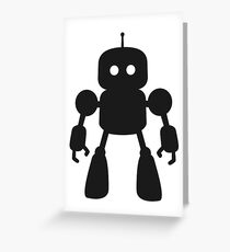 I Robot Greeting Card
