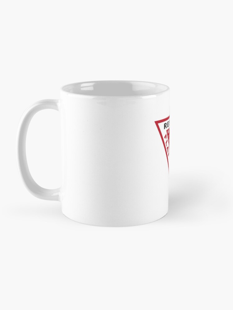 Vista alternativa de Taza RESEARCH FLAT EARTH PERSPECTIVE GRID PATCH