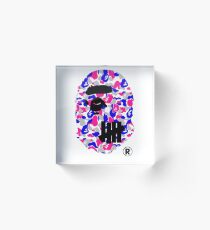 Bape Monkeys Acrylic Block