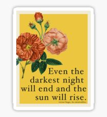 Les Miserables Quote Sticker