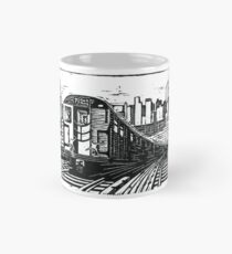 New York Subway Train Mug