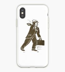 Rush Hour Man iPhone Case