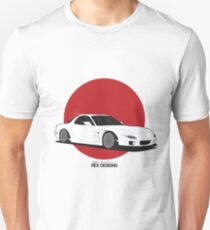 Mazda RX7 (Rising Sun) Unisex T-Shirt