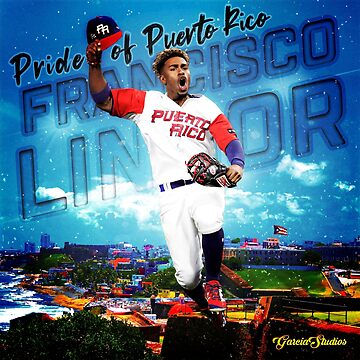 Francisco Lindor - Puerto Rico sports poster Sticker for Sale by  Garcia-Studios