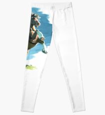 Link on Epona Legend of Zelda Breath of the Wild Leggings
