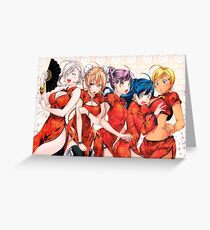 Food Wars! Greeting Card