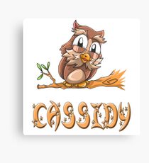 Cassidy Owl Canvas Print