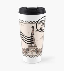 Paris Stamp Travel Mug