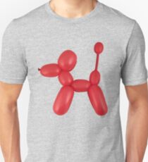 Red Balloon Dog Unisex T-Shirt