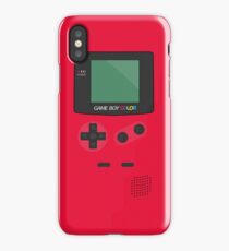 Retro Video Game Boy Console iPhone Case/Skin