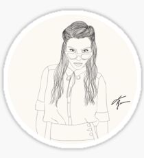 Lauren German Sticker