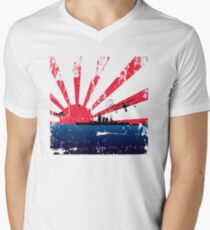 Imperial Japanese Navy Men's V-Neck T-Shirt
