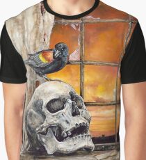 Wie die Sonne untergeht Grafik T-Shirt