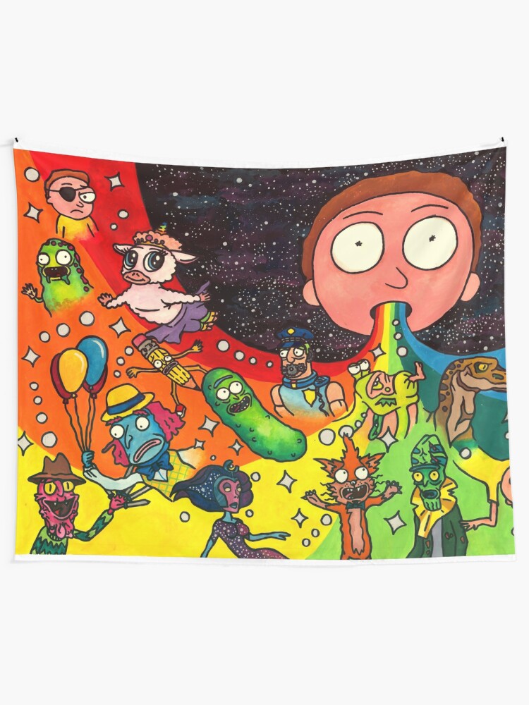 Alternate view of Rick's Dream Wall Tapestry