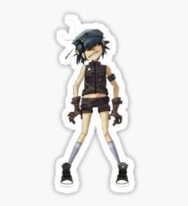 Gorillaz Cyborg Noodle Sticker Sticker