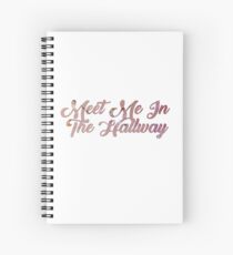 Harry Styles Meet Me In The Hallway Spiral Notebook