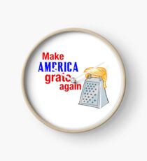 Make America Grate Again Clock