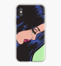 Vinilo o funda para iPhone Crying Comic Girl