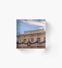 The Schandua Building - Fredericksburg, Texas Acrylic Block