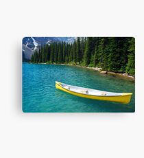 Magic on Moraine Lake #8 Calendar Series Canvas Print