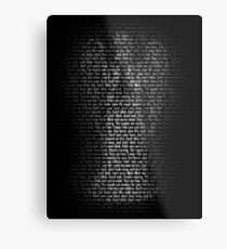 Weeping Angel Metal Print