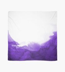 STORM PURPLE WATERCOLOUR Scarf