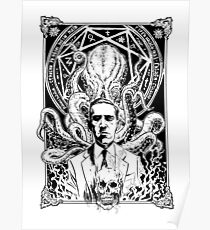 Lovecraft and Cthulhu Poster