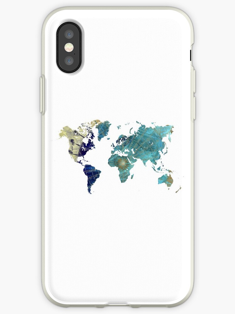 coque iphone xs map